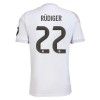 Real Madrid Rudiger 22 Thuisshirt 2025-26